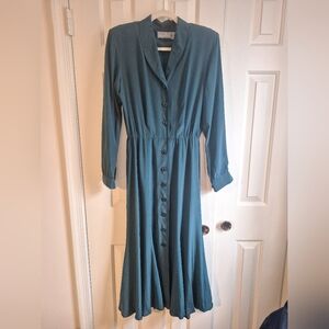 Silk Liz Claiborne Dress Y2K